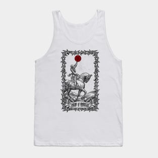 Knight of Pentacles Tank Top